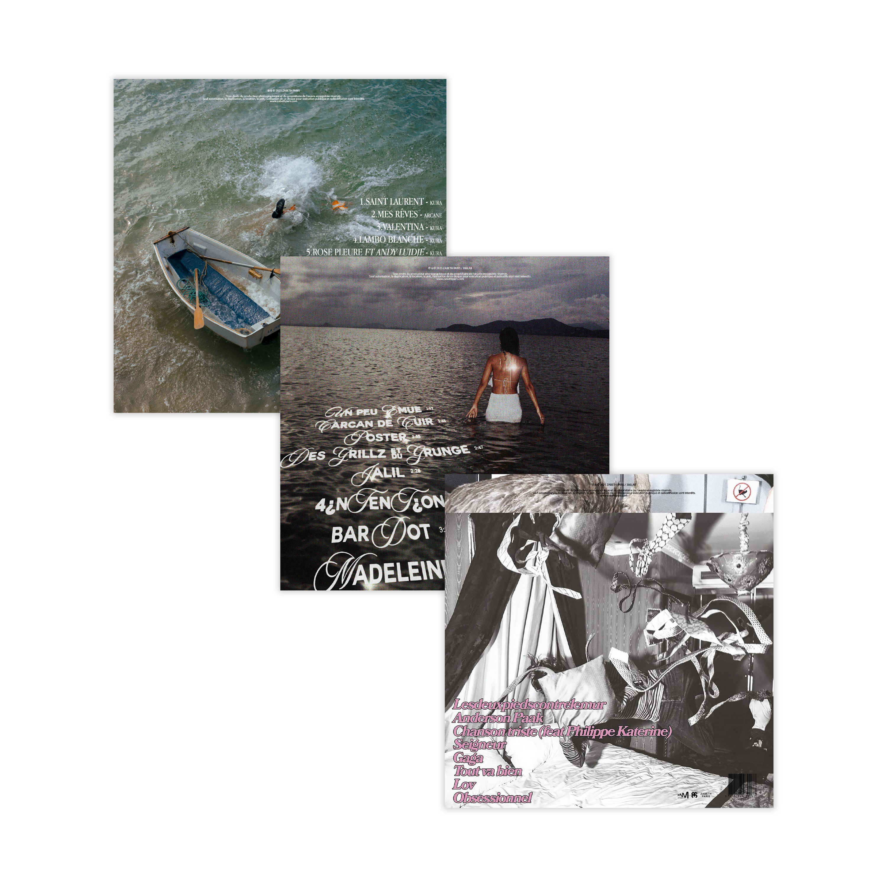 Pack vinyles “Magazine“, “Muse“ & “Marilyn“